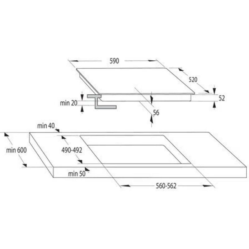 Gorenje indukcijska ploča ISC646BSC