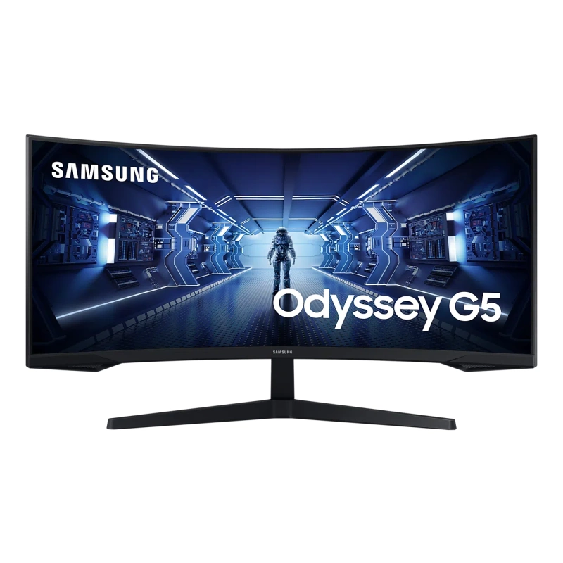 Samsung Monitor 34" Odyssey G55T LC34G55TWWPXEN VA UWQHD 165Hz zakrivljen