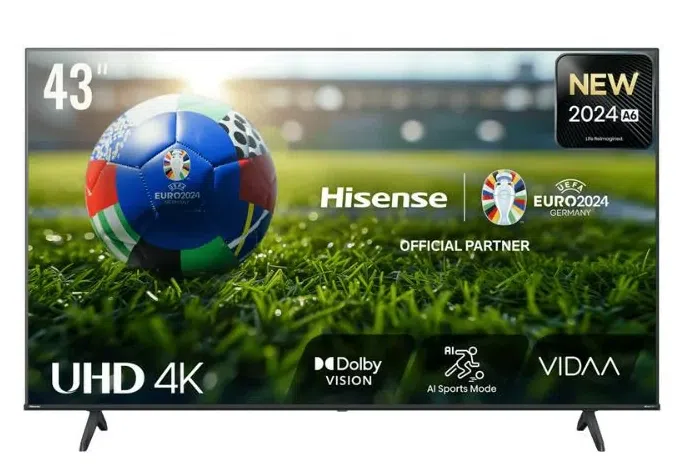 Hisense 43'' 43A6N 4K Smart TV