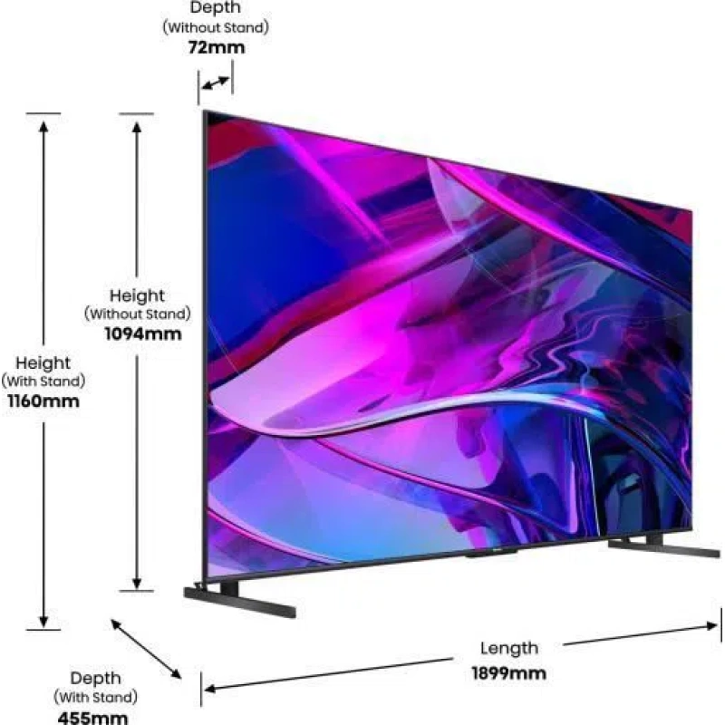 Hisense 85'' ULED 85U7KQ 4K Smart TV