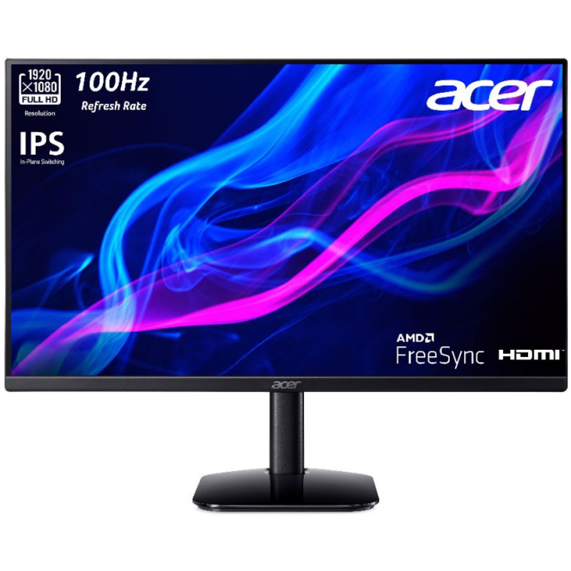 Monitor 27" ACER KA272E0BI UM.HX2EE.034, FHD, IPS, 100Hz, 4ms, 250cd/m2, FreeSync, crni