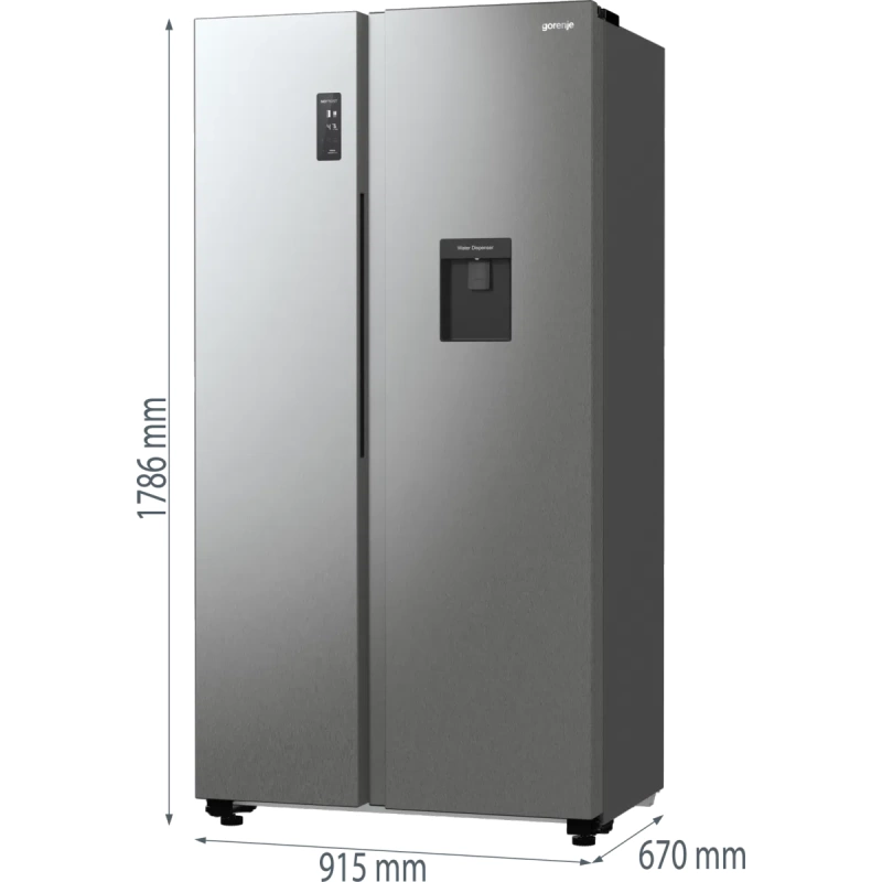 Gorenje Hladnjak Side by side NRR9185EAXLWD