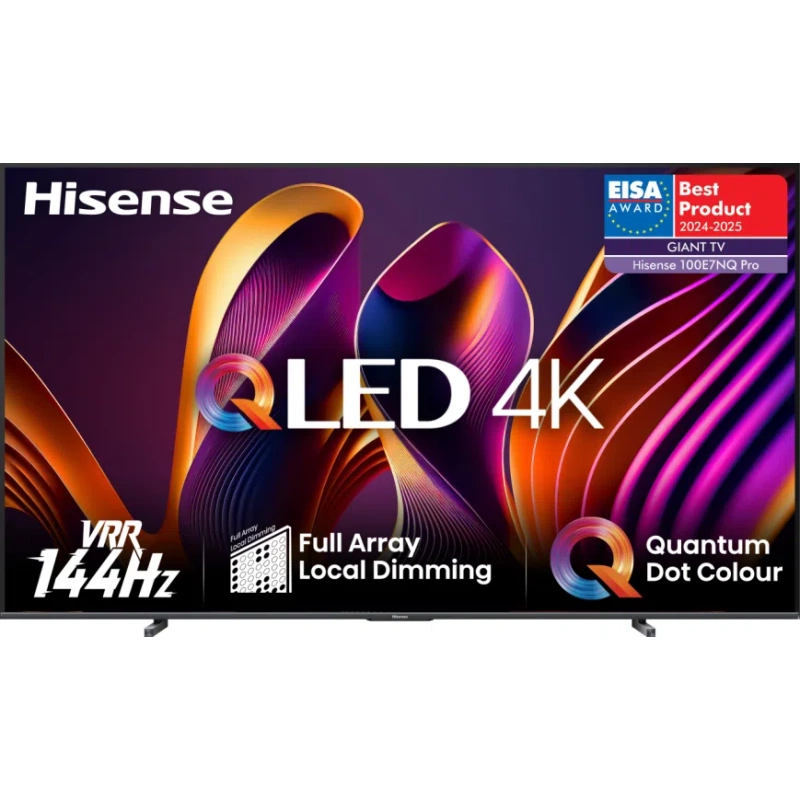 Hisense 100'' QLED 100E7NQ PRO 4K Smart TV