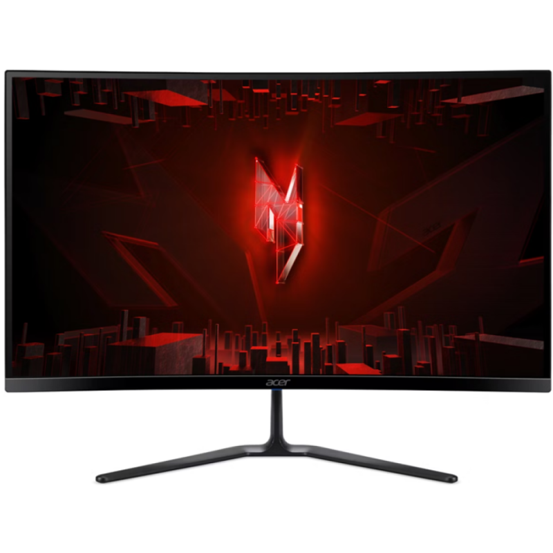 Monitor 27" Acer Nitro ED270RS3bmiipx, UM.HE0EE.302, VA, gaming, AMD FreeSync Premium 180Hz, 1ms, HDR10, 2xHDMI, DP, Zakrivljeni 1500R, Full HD