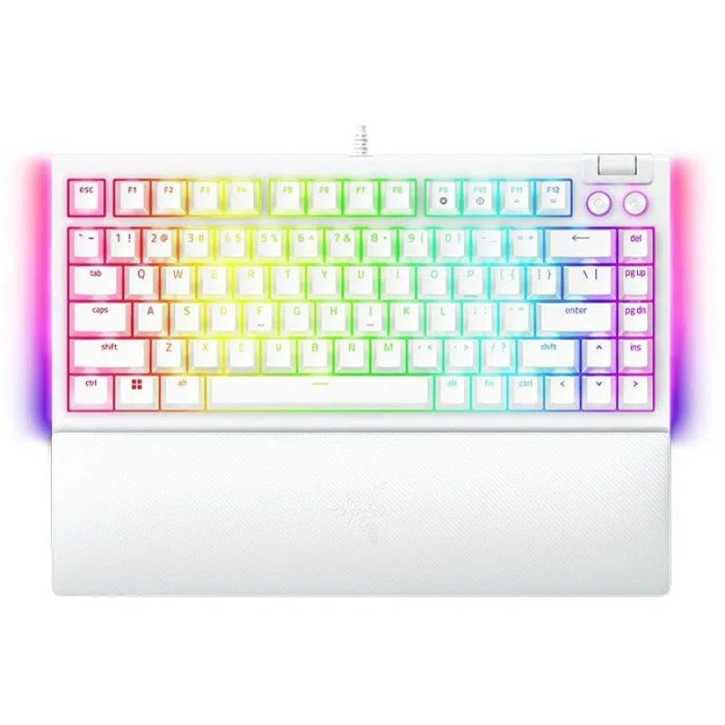 Razer Tipkovnica BlackWidow V4 75% White US SLO