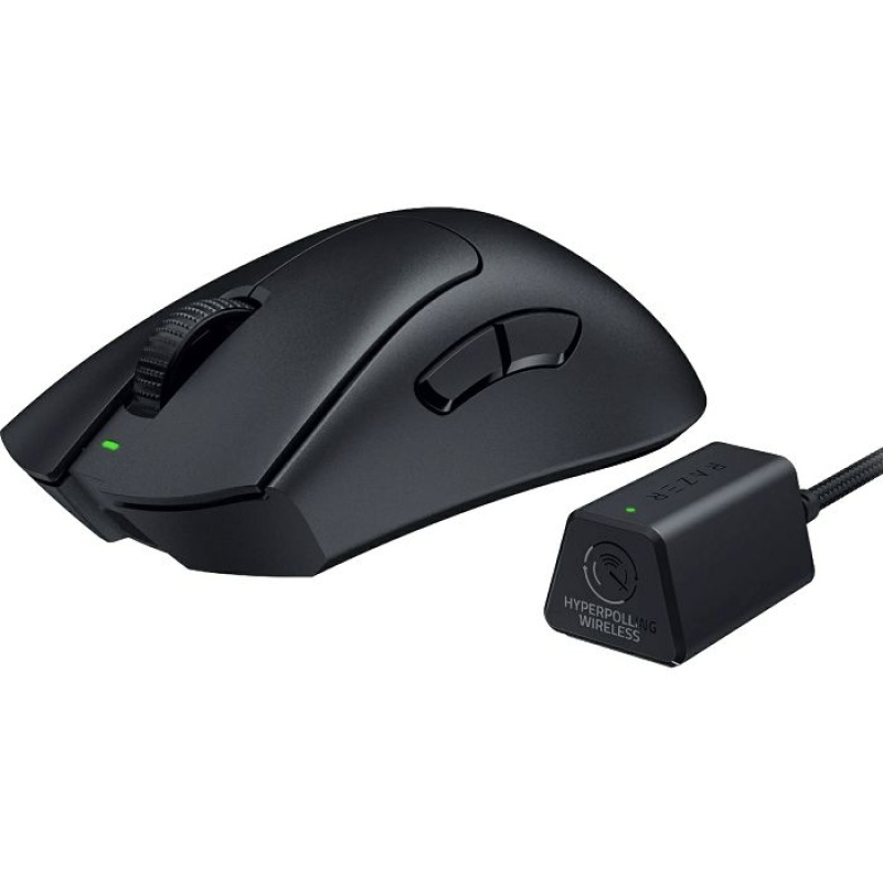 Razer Miš DeathAdder V3 Pro Black + HyperPolling Wireless Dongle