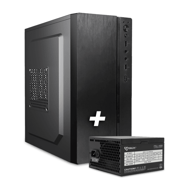 KUĆIŠTE SBOX PCC-05 microATX + NAPAJANJE PSU-400