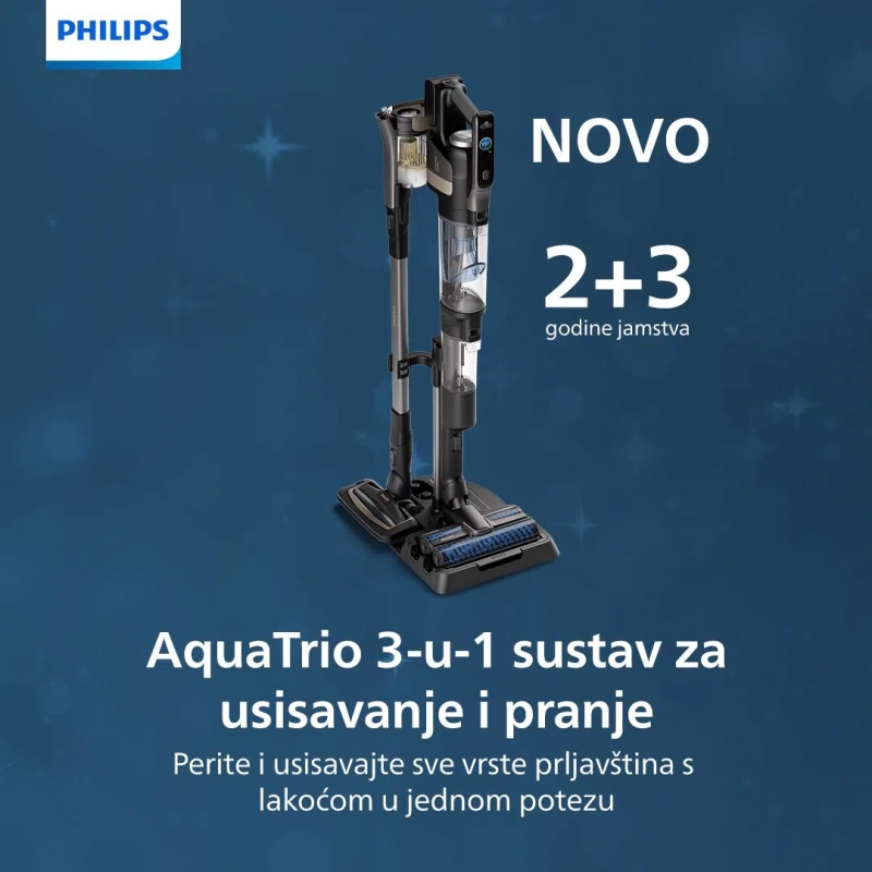 Philips štapni usisavač XW9383/01 AquaTrio