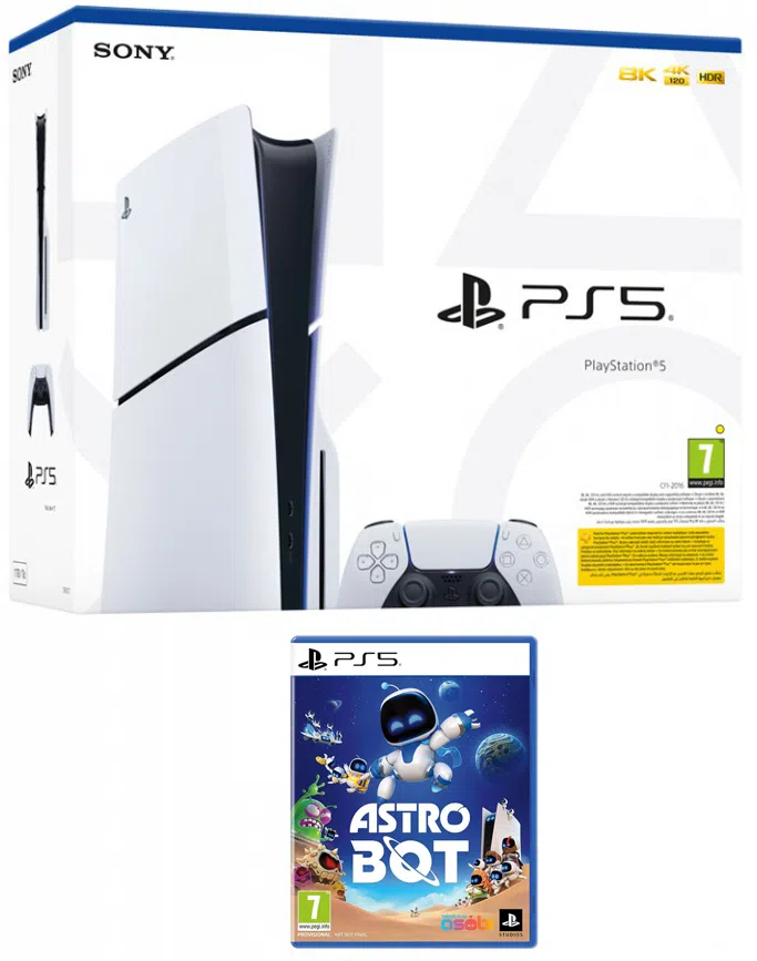 PlayStation 5 Slim D chassis + Astro Bot PS5