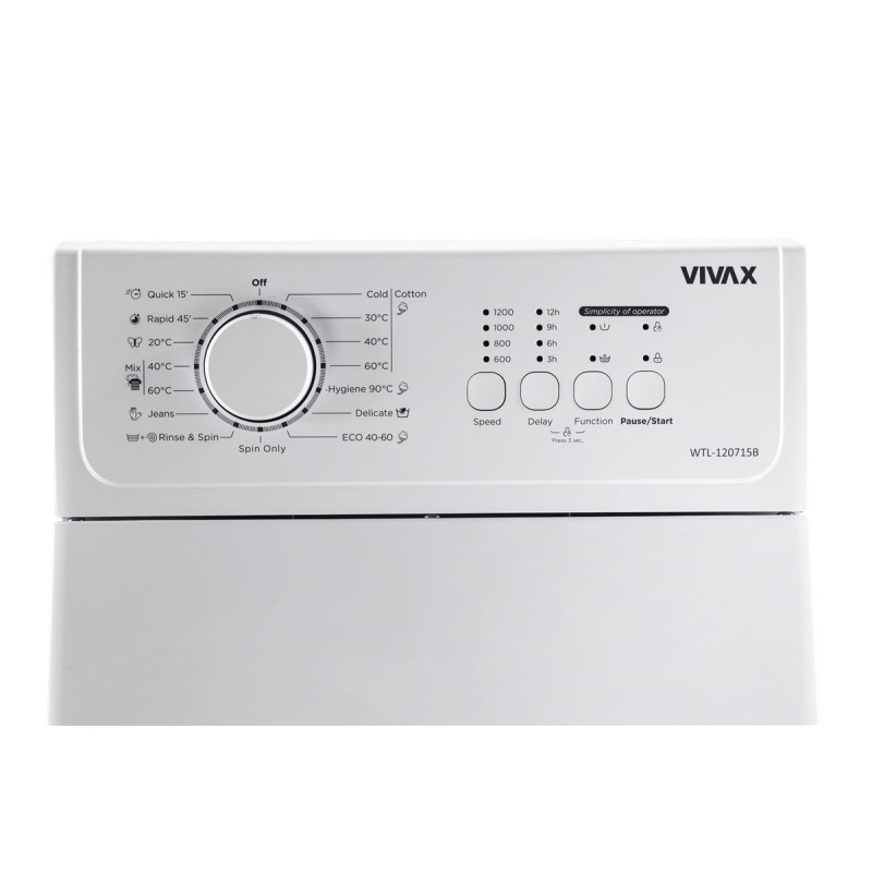 VIVAX HOME perilica rublja WTL-120715CB