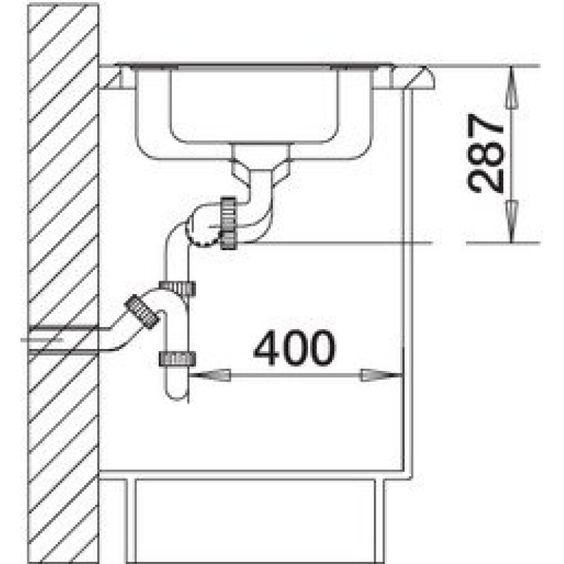 BLANCO LANTOS 6 IF INOX 18/10 PRIBOR INOX 18/10 s dalj. upr.