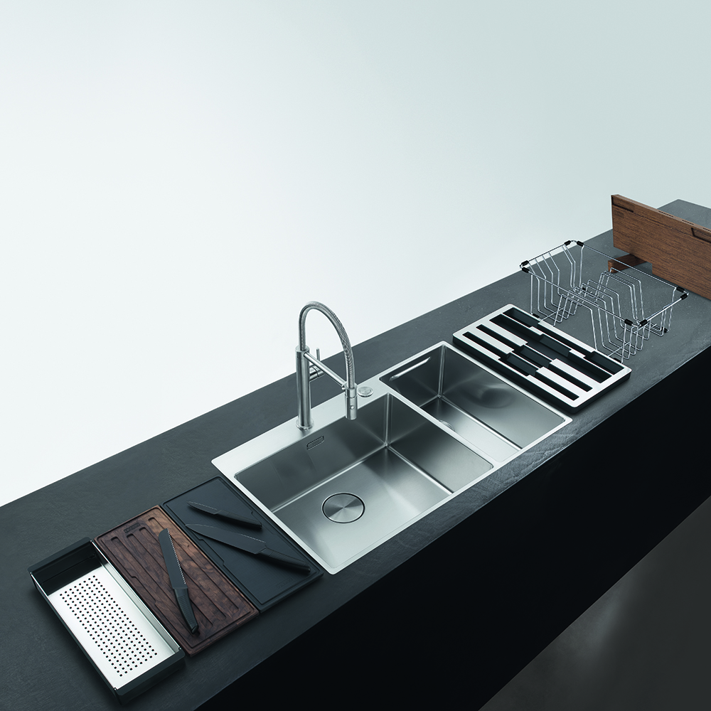 Sudoper Franke BOX Center BWX220-54-27 lijevi ocjeđivač