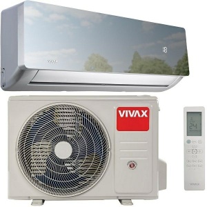 VIVAX R+ DESIGN SILVER MIRROR klima uređaj 3,81kW ACP- 12CH35AERI+SILVER MIRROR R32