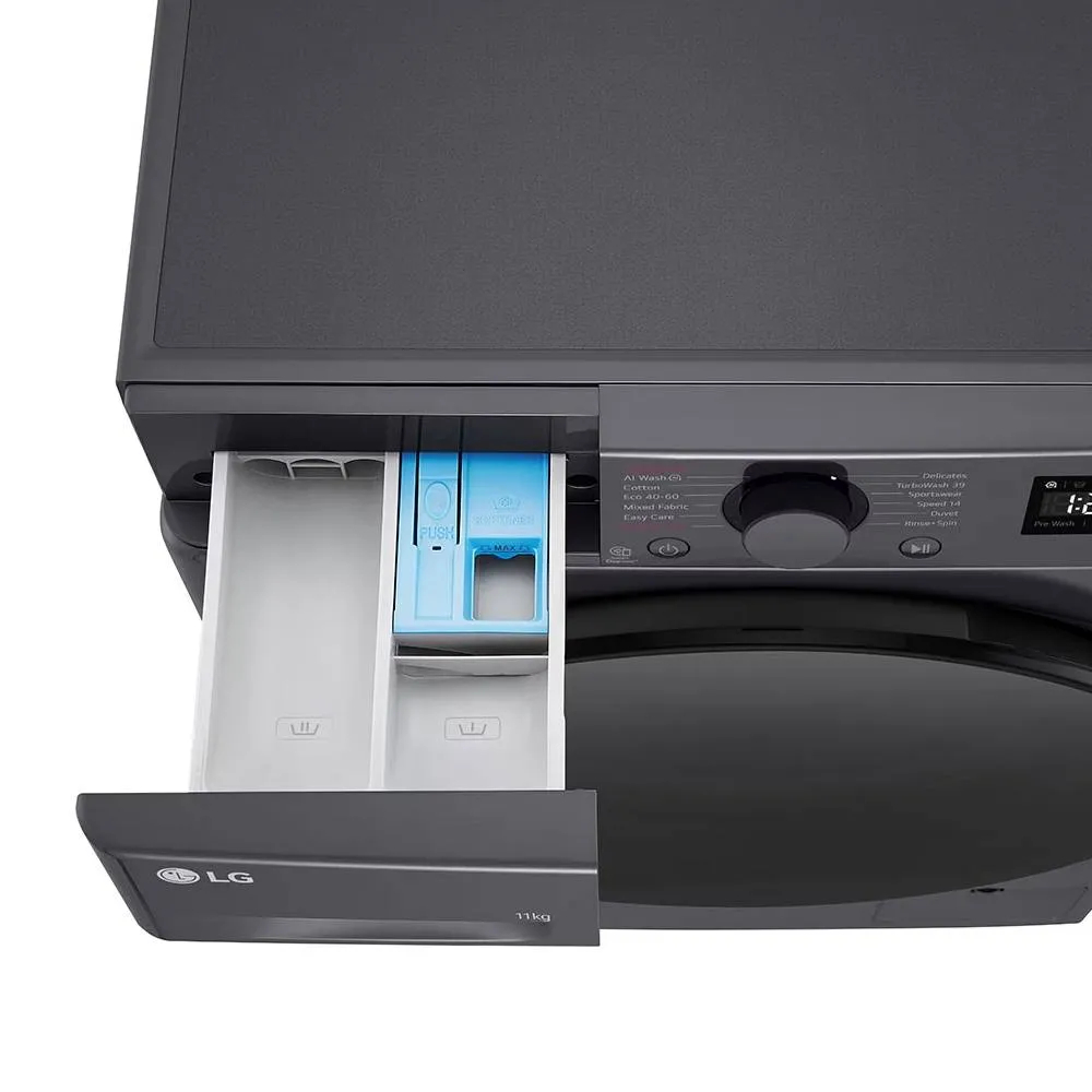 LG perilica F4WR511S2M (A) 11 kg 1400 okr parno pranje crna