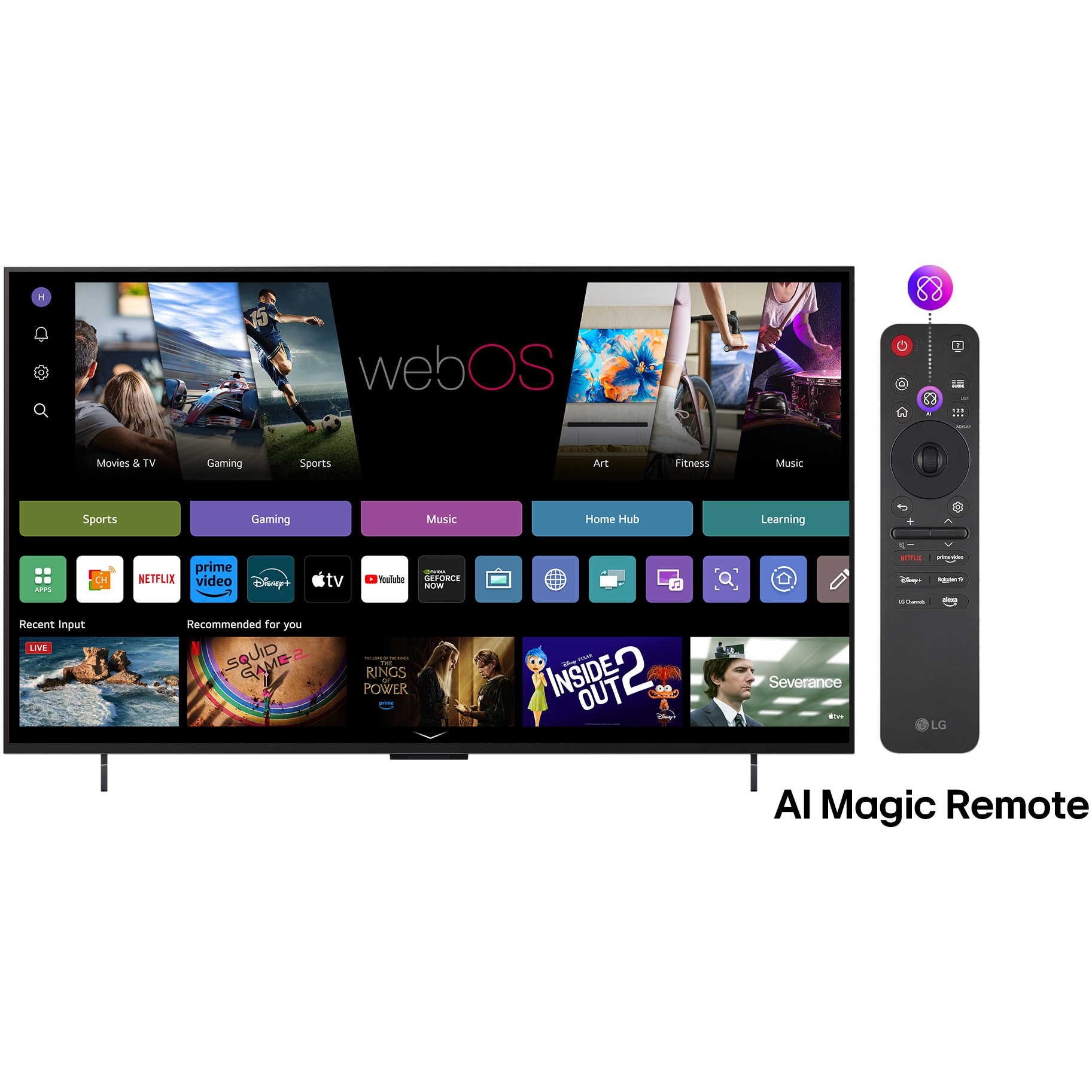 LG 42'' OLED42C51LA Ultra HD OLED 4K HDR 120 Hz