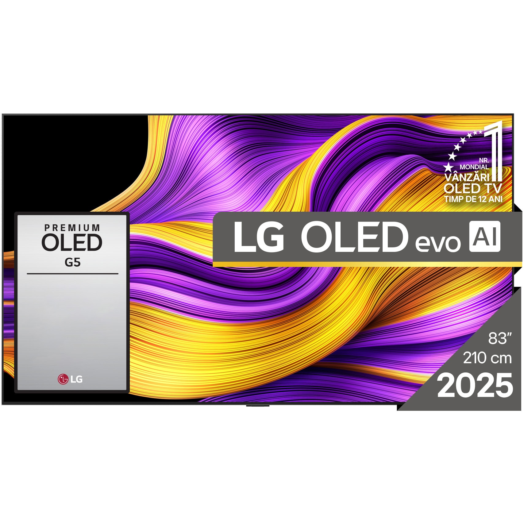 LG 83'' OLED83G51LW G5 Ultra HD OLED 4K HDR 120 Hz