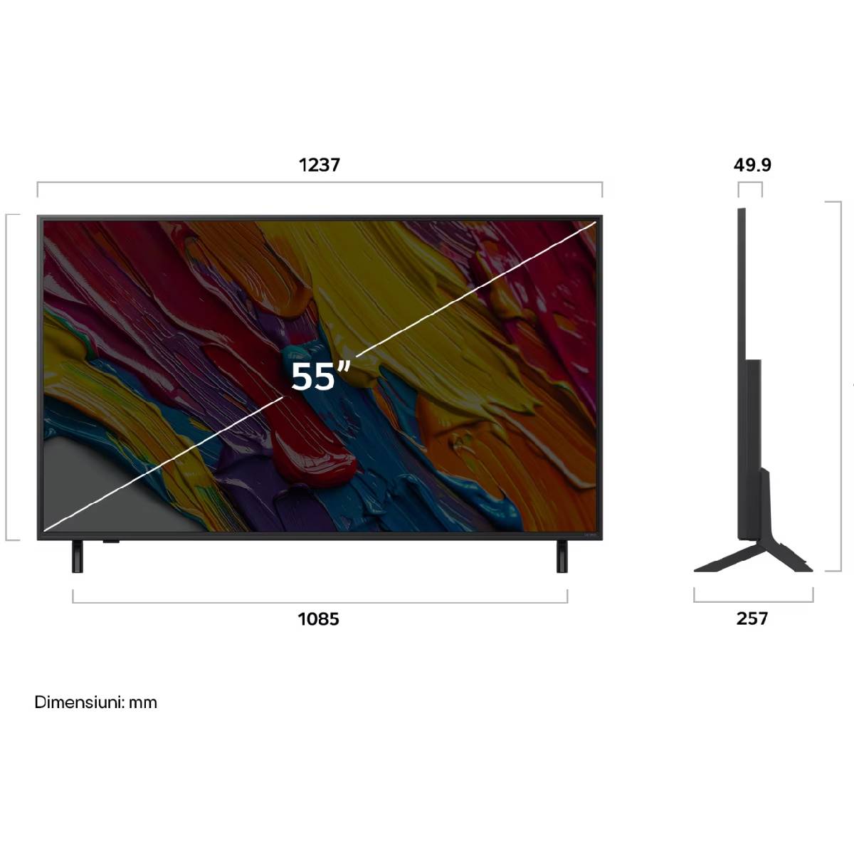 LG 55'' 55QNED82A3B 4K UHD QNED Smart TV