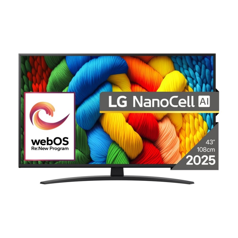 LG 43'' 43NANO81A3A NanoCell 4K Smart TV