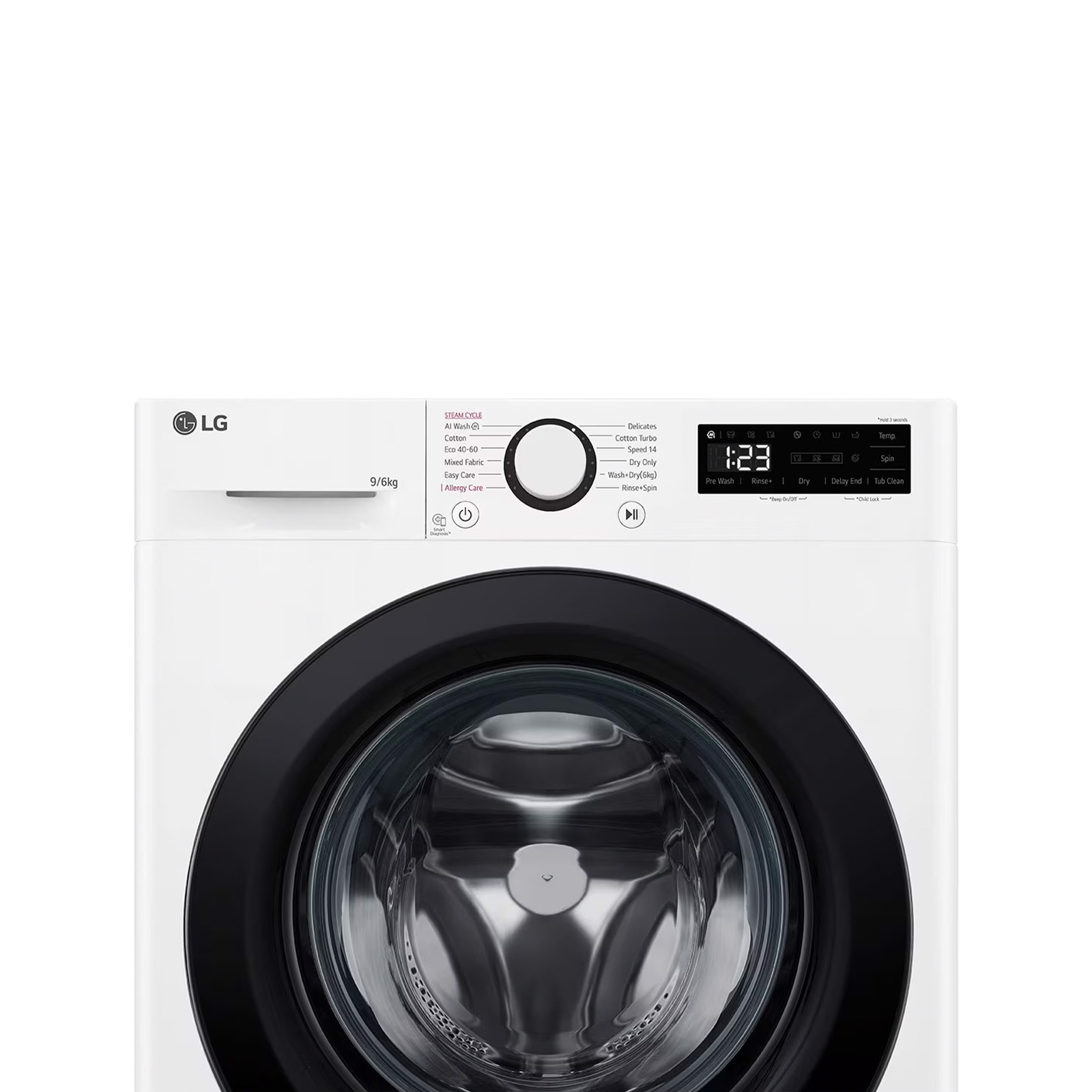 LG perilica sušilica F4DR509SBW (D) 9/6 kg