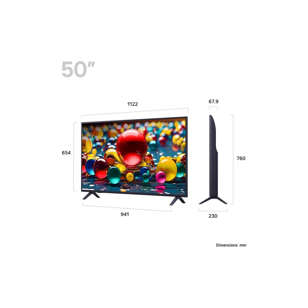 LG 50'' 50UA74003LB LED 4K UHD