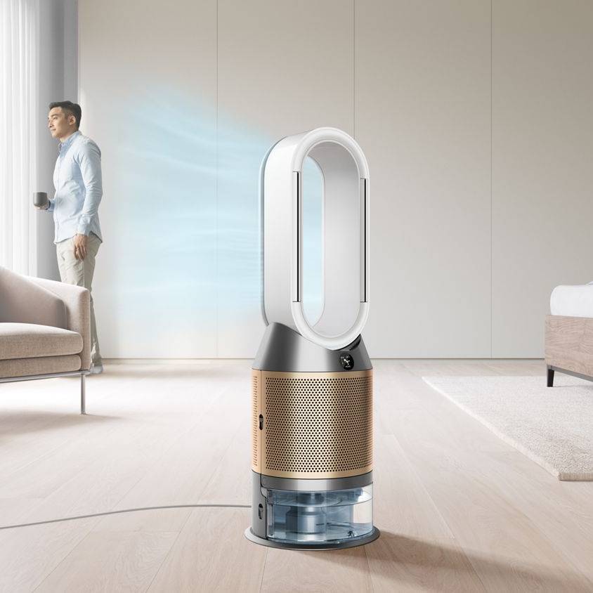 Dyson pročišćivač ovlaživač i ventilator PH05 Purifier Humidify+Cool PH2 De-NOx (545007) White/Gold