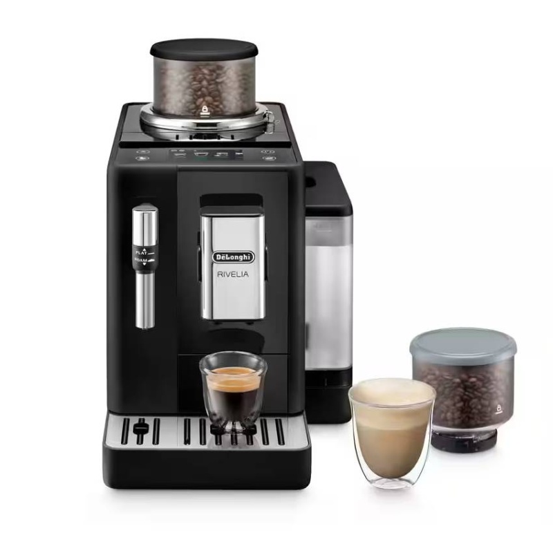 DeLonghi aparat za kavu Rivelia EXAM440.35.B 19 bara TFT zaslon u boji od 3,5", Charcoal Black