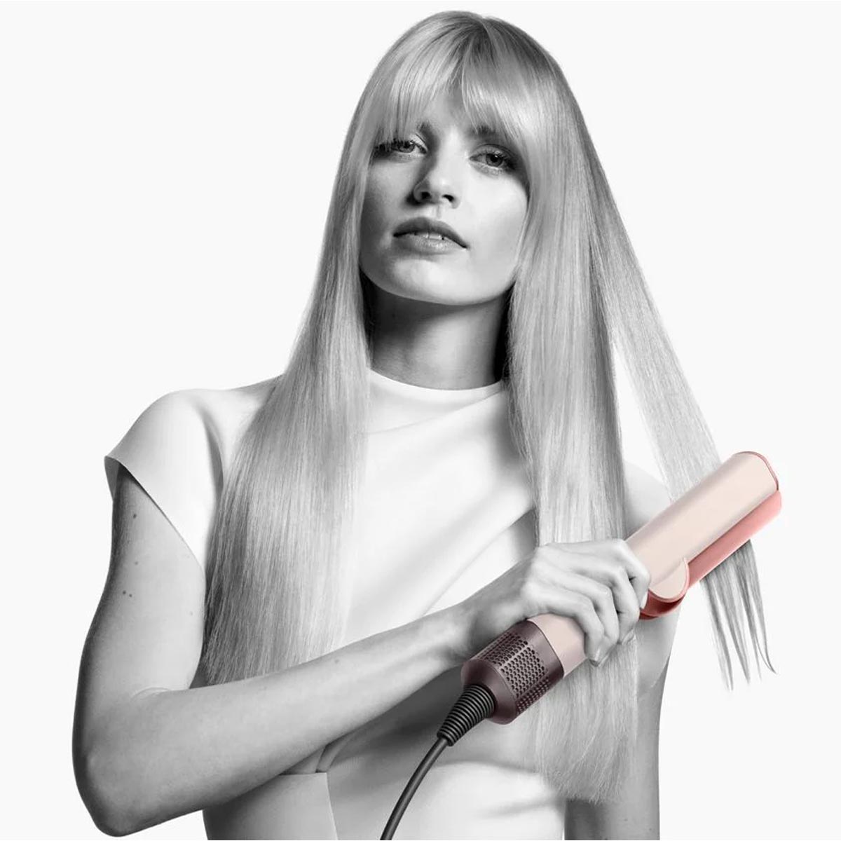 Dyson uređaj za ravnanje kose Airstrait (598960) Ceramic Pink/Rose Gold