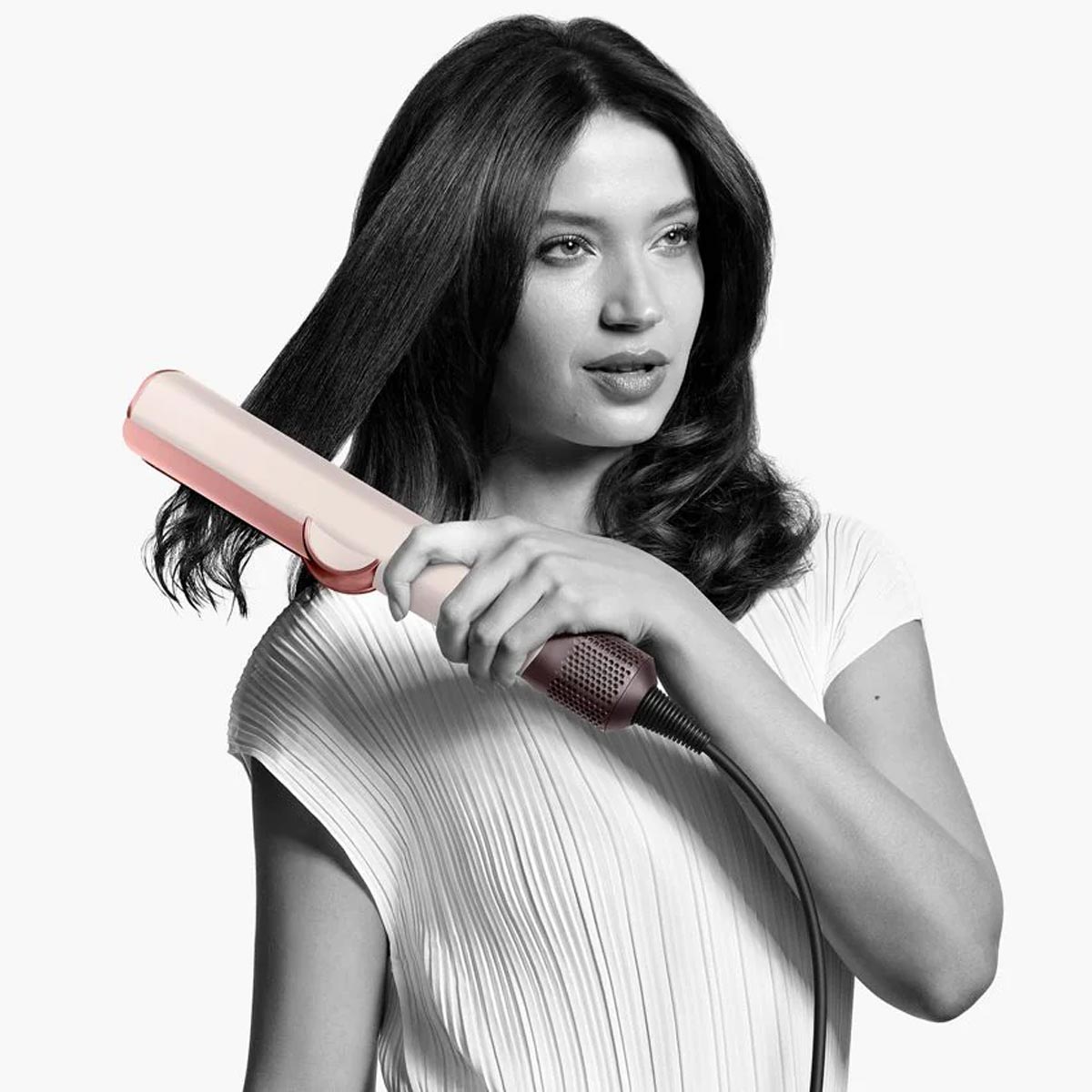 Dyson uređaj za ravnanje kose Airstrait (598960) Ceramic Pink/Rose Gold