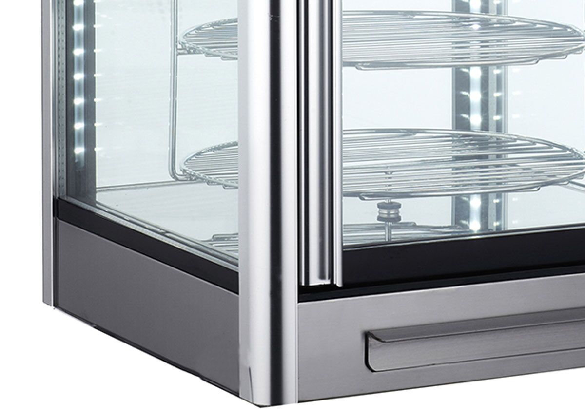 GGM Gastro PVNR108E Rashladna vitrina za kolače - rotirajuće police