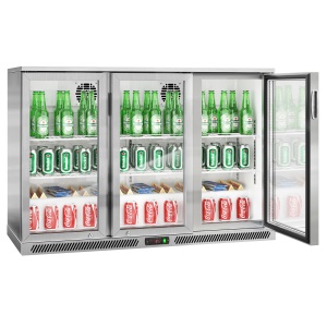 GGM Gastro BKG135ENN INOX Barski hladnjak 320l