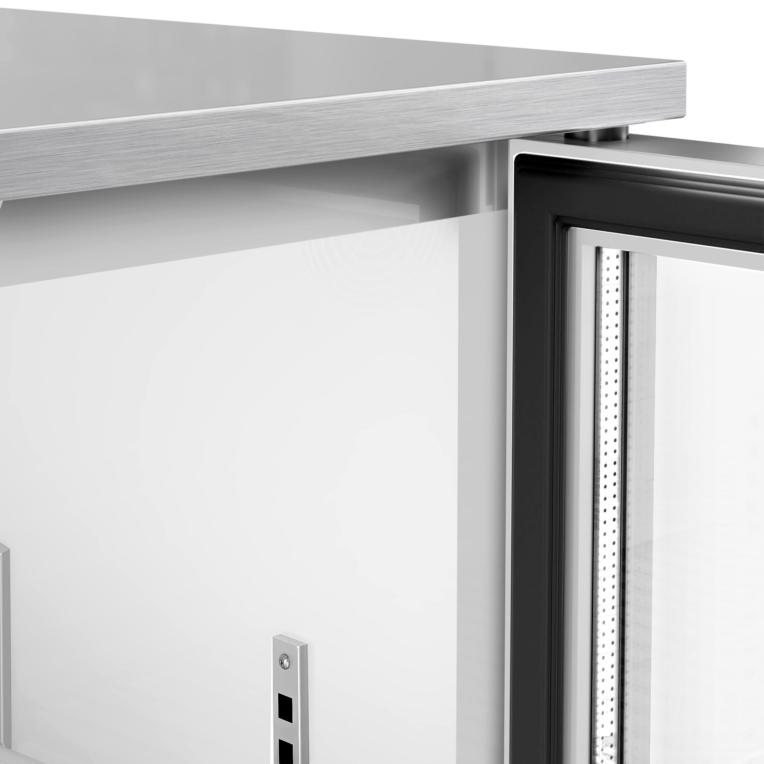 GGM Gastro BKG905E INOX Barski hladnjak 220l