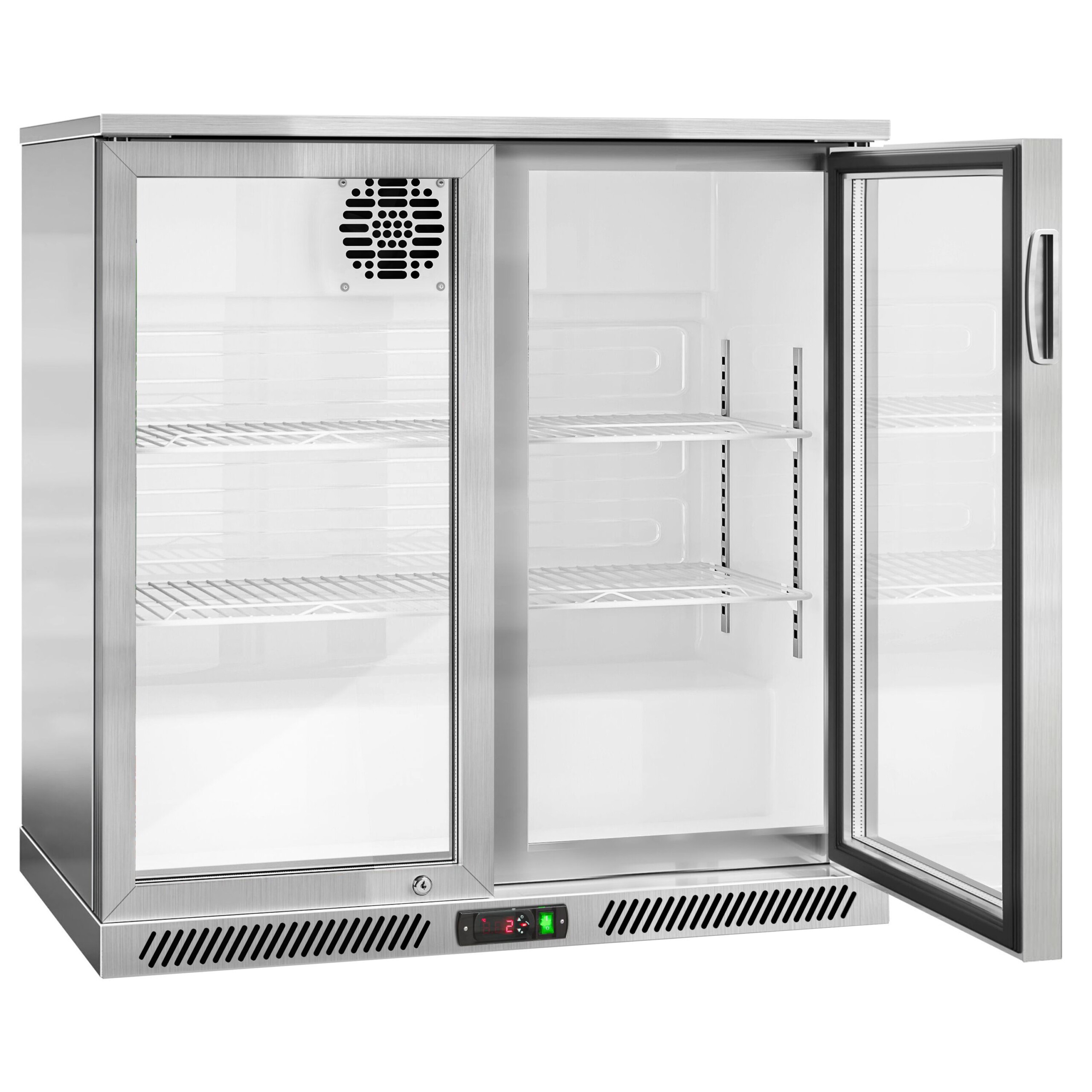 GGM Gastro BKG905E INOX Barski hladnjak 220l