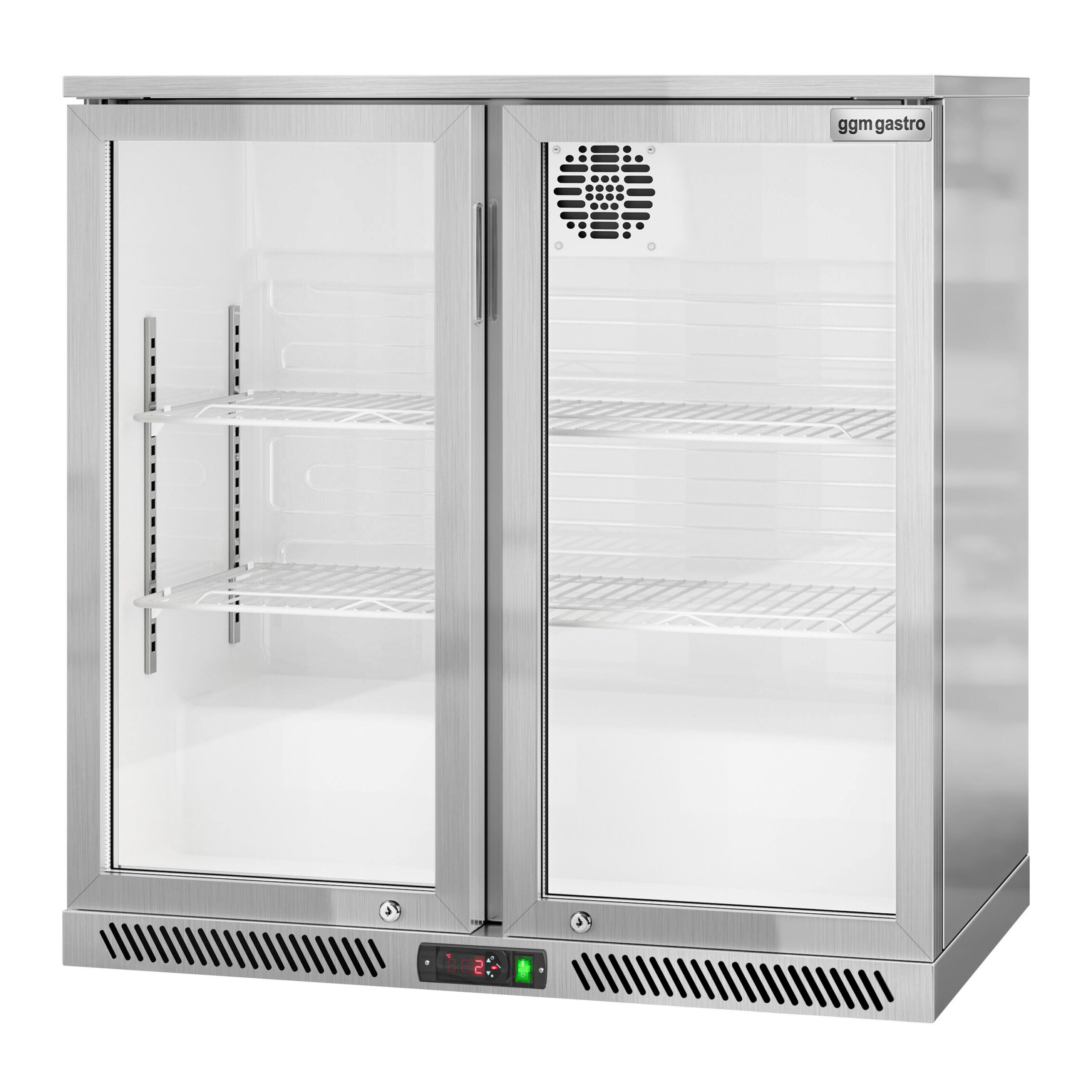 GGM Gastro BKG905E INOX Barski hladnjak 220l