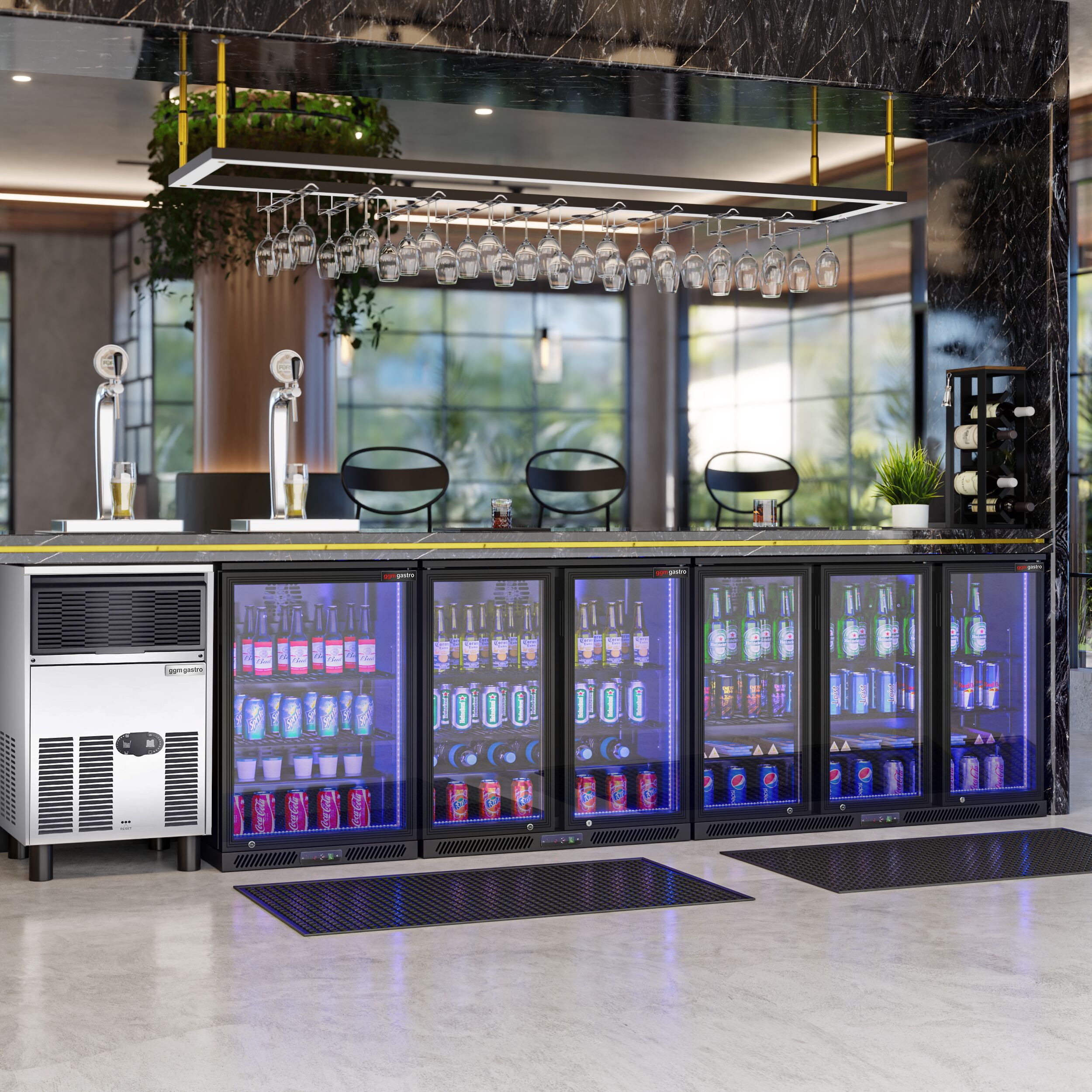 GGM Gastro BKTLG1S Barski hladnjak 130l