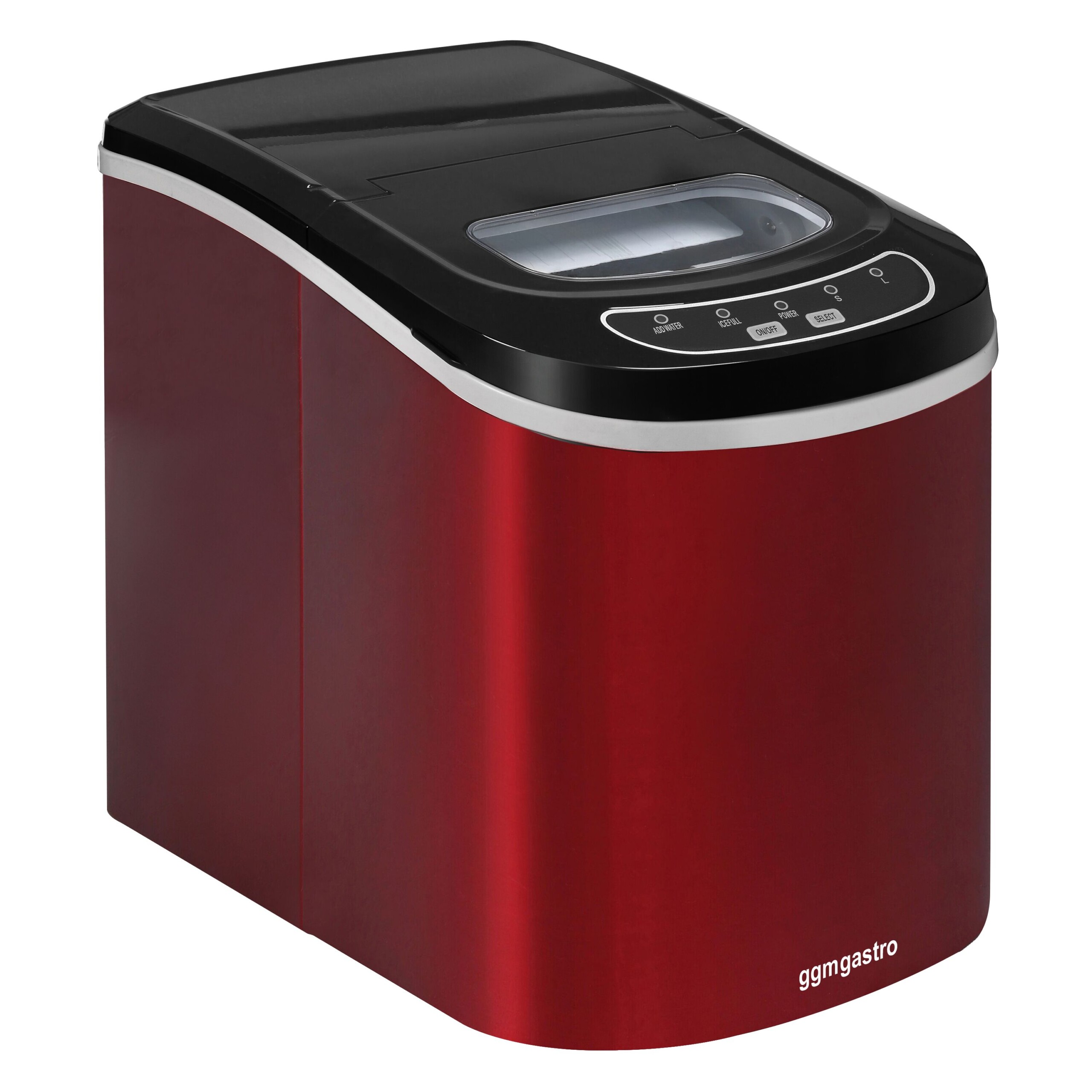 GGM Gastro EBRH12 Mini Ledomat - crveni