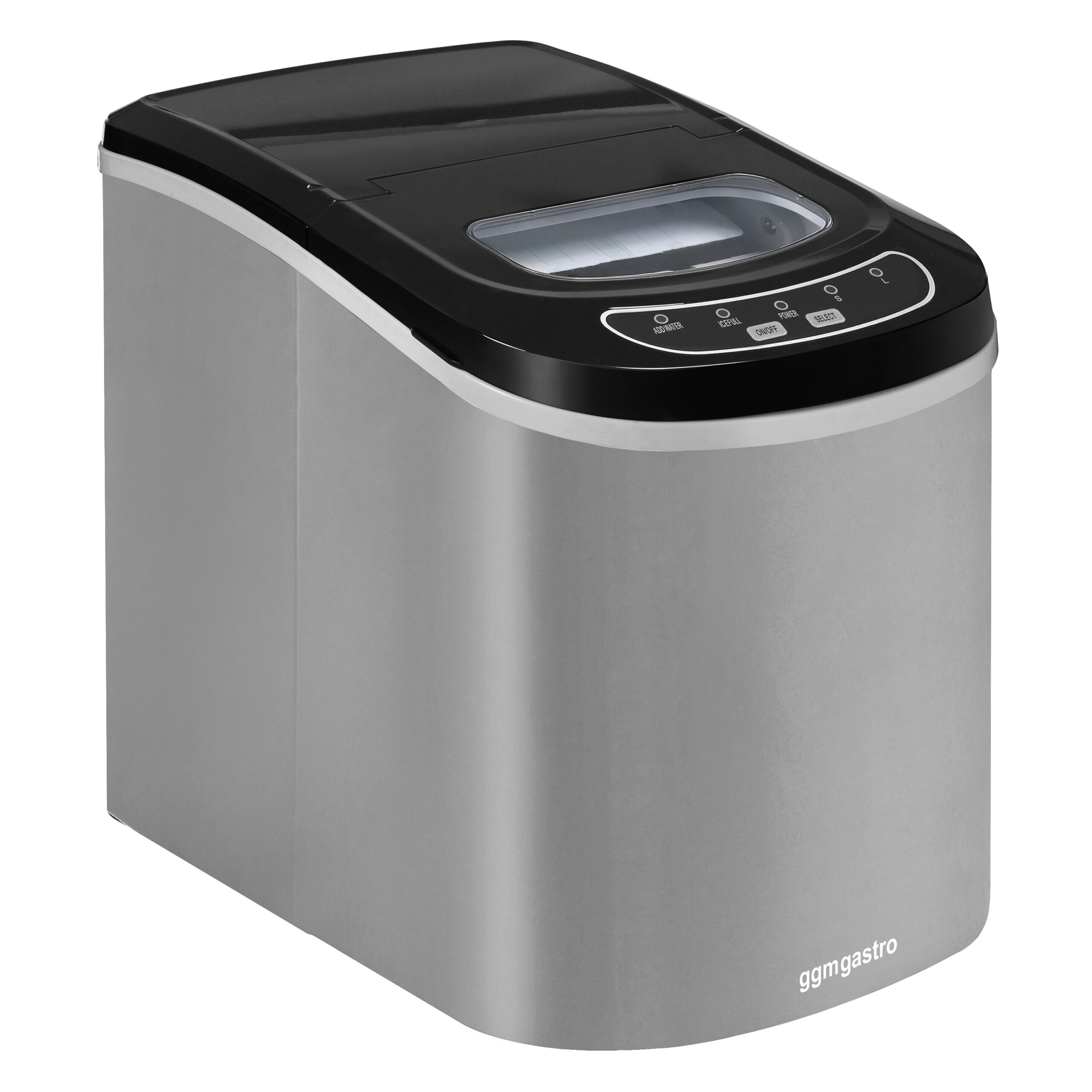 GGM Gastro EBSH12 Mini Ledomat - srebrni