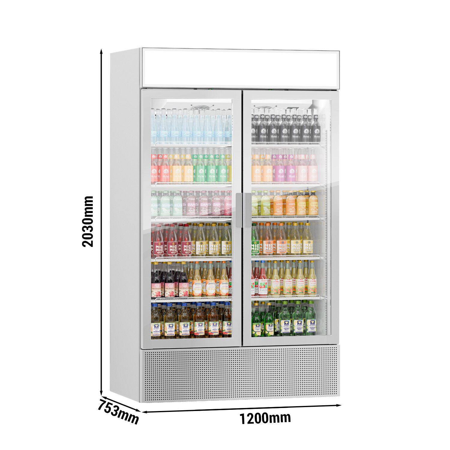 GGM Gastro PREMIUM GK1200UG hladnjak za piće 1200l