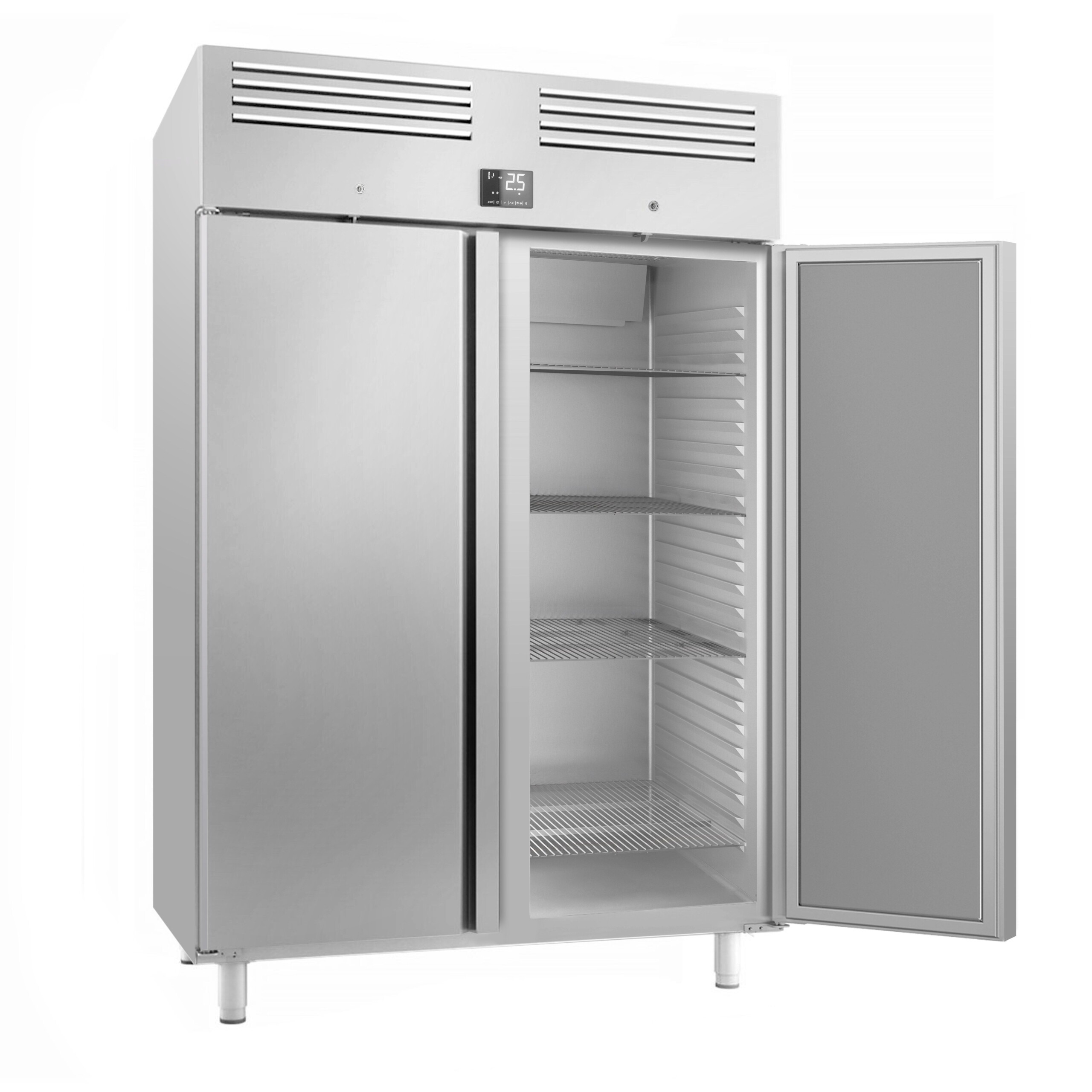 GGM Gastro KGI148T2 GN 2/1 PREMIUM Plus Inox hladnjak 1240l