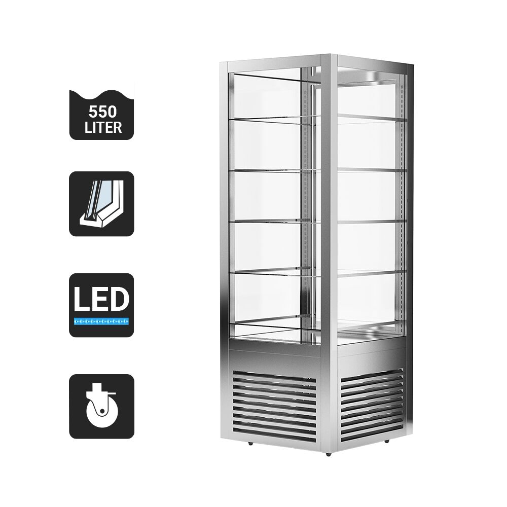 GGM Gastro PVH550E3N Rashladna vitrina za kolače 440l