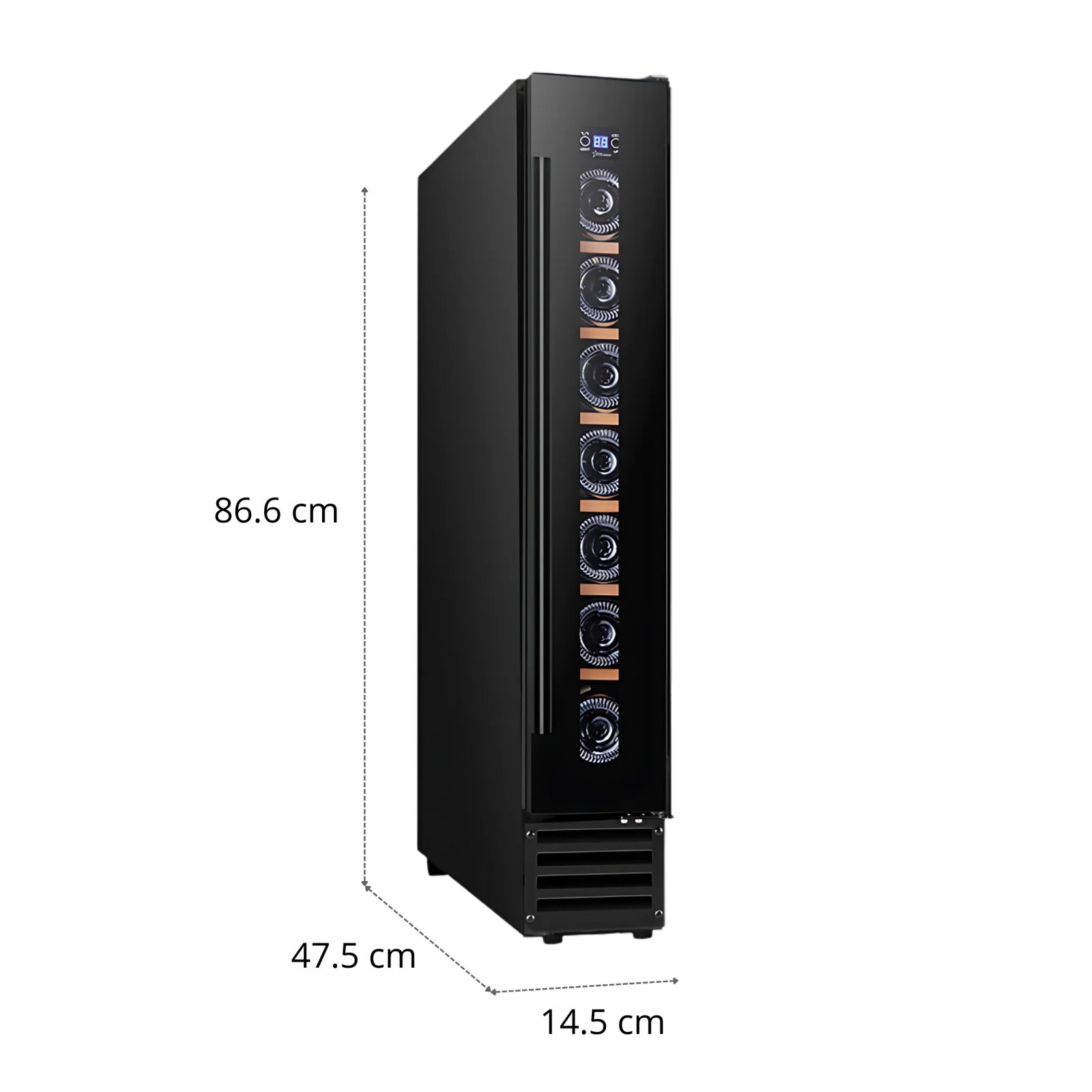 STARCREST SWN-1807 Podpultni ugradbeni hladnjak za vino