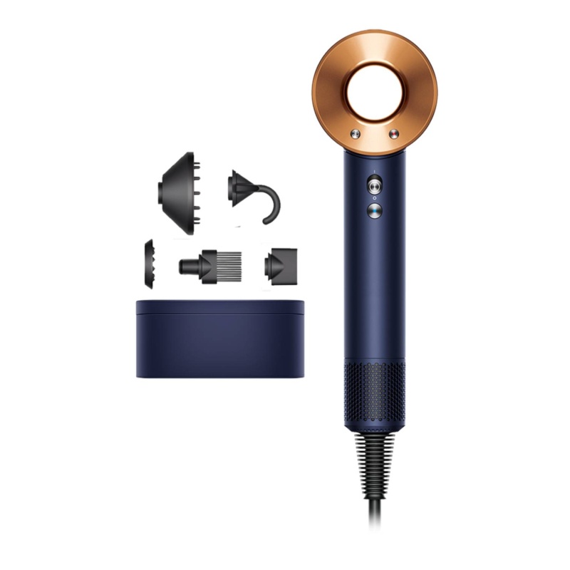Dyson sušilo za kosu Supersonic HD07 Dark Blue/Bright Copper Special Edition