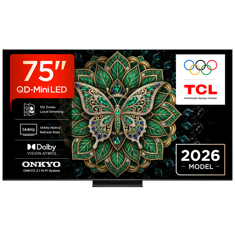 TCL 75" QD-Mini LED TV 75C6K PRO 4K UHD