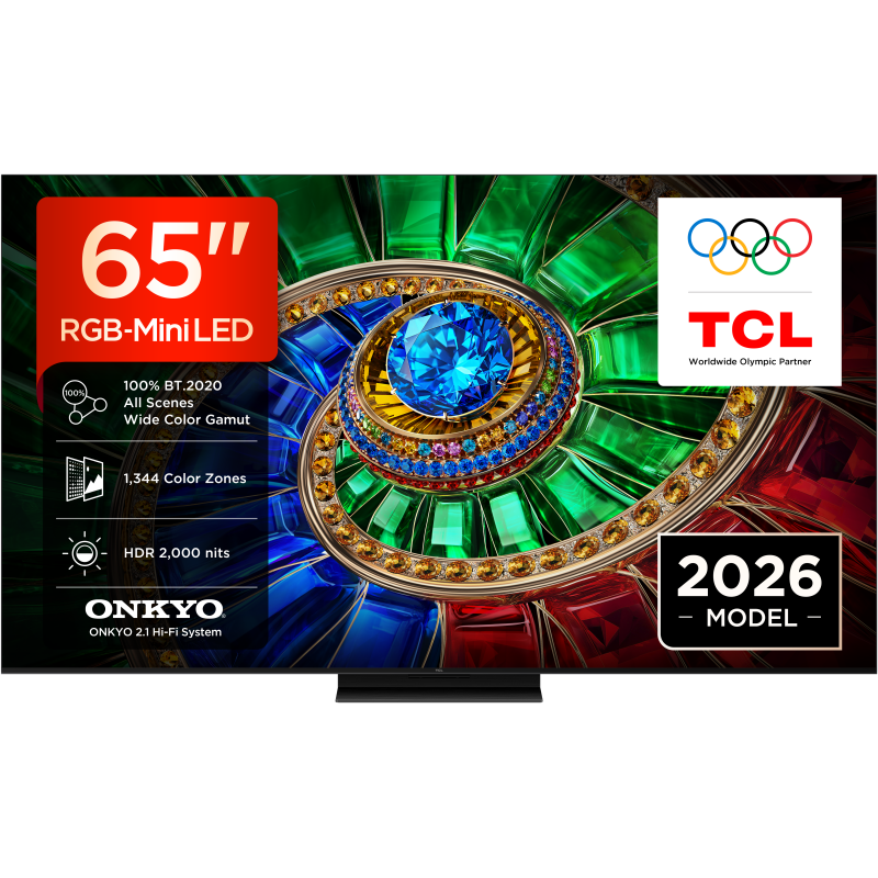 TCL RGB Mini-LED TV 65" 65RM7L Google TV