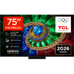 TCL RGB Mini-LED TV 75" 75RM7L Google TV