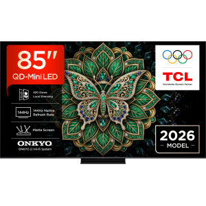TCL 85" QD-Mini LED TV 85C6K PRO 4K UHD